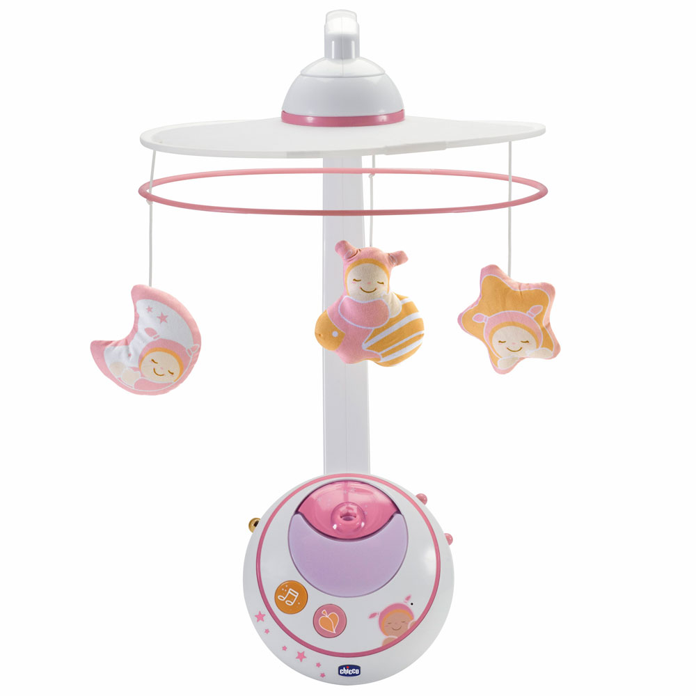 Luce Notturna Bambini Prenatal.Chicco Giostrina Magia Di Stelle Rosa Babychic Ragusa