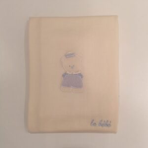 Coperta, neonata, logata. LE BEBE' ENFANT LBG5001 PAGR - Zerotondo